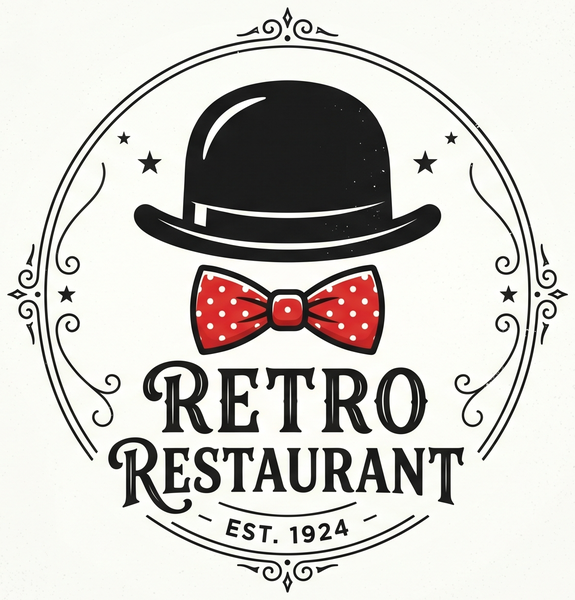 Logo Retro Restaurant